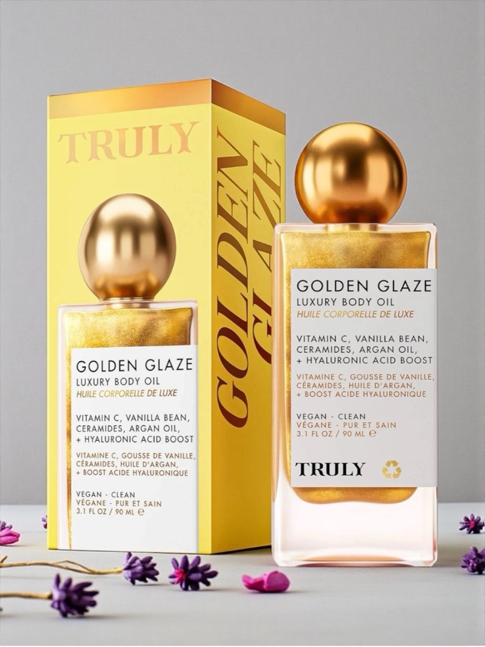 TRULY Golden Glaze Luxury Body Oil - NIB